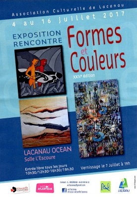 Expo Formes et Couleurs salle l'Escoure