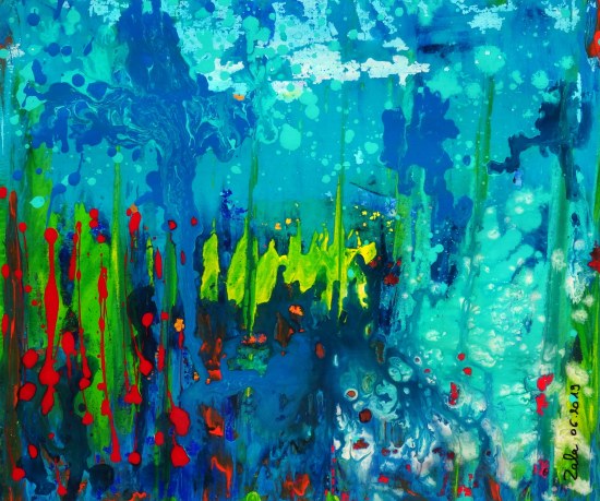 Exposition avec les artistes canaulais