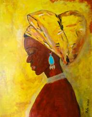 Africaine jaune
